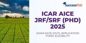ICAR AICE JRF SRF (PhD) 2025
