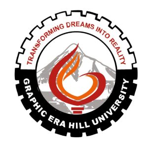 Graphic Era Hill University logo