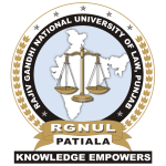 Rajiv Gandhi National University of Law, Punjab-logo