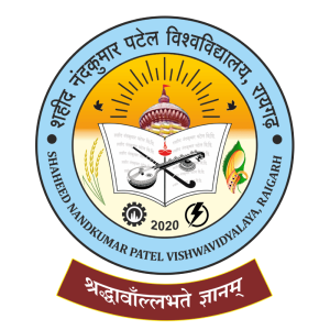 Shaheed Nandkumar Patel Vishwavidyalaya-logo